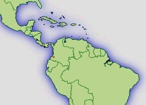 distribución P. terribilis